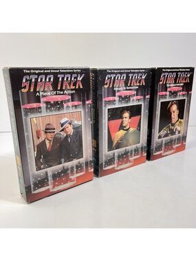 1968 69 Star Trek Ep 49, 51 & 79 The Original Television Series Betamax Beta USA
